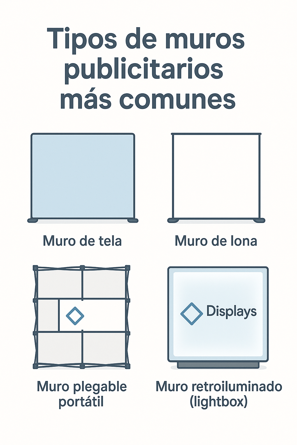 tipos de muro publicitario tipos de muro publicitario