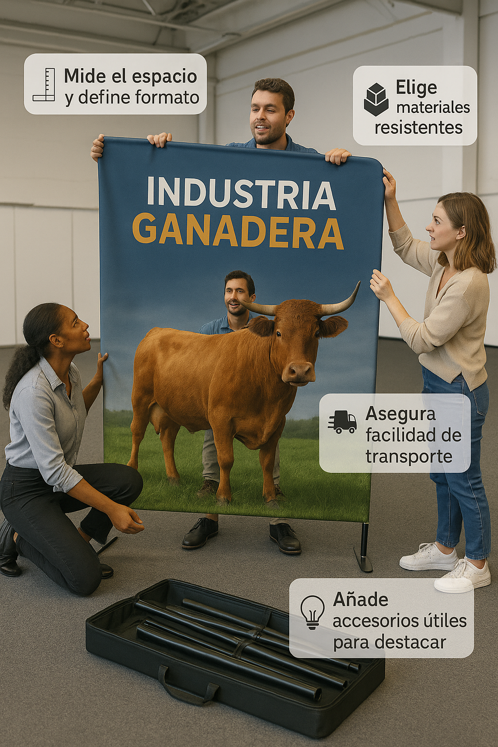 checklist stand portatil