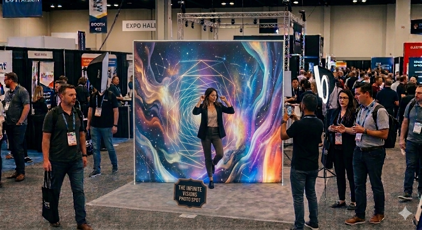 caja de luz como photo spot