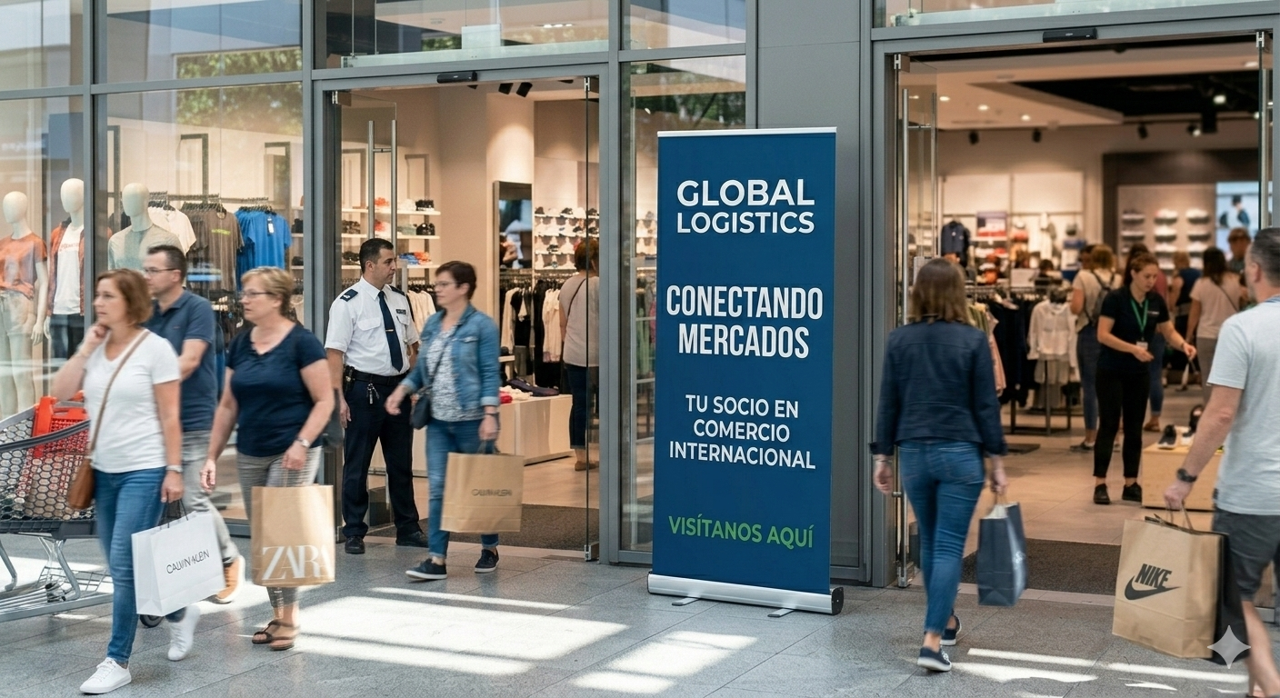 roll up banner en punto de venta