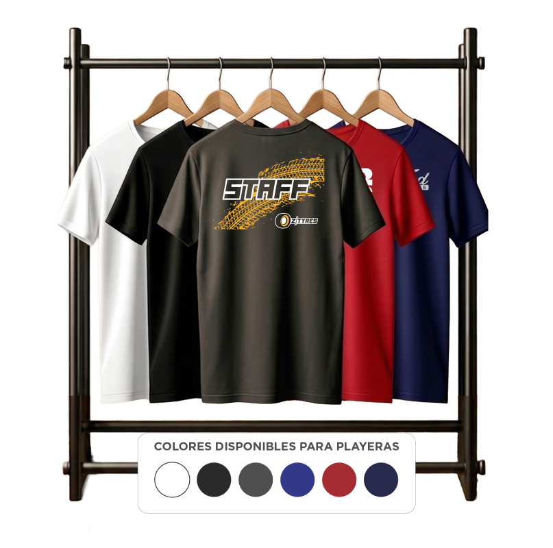 Ejemplos de playeras personalizadas con opciones de impresión DTF y DTG