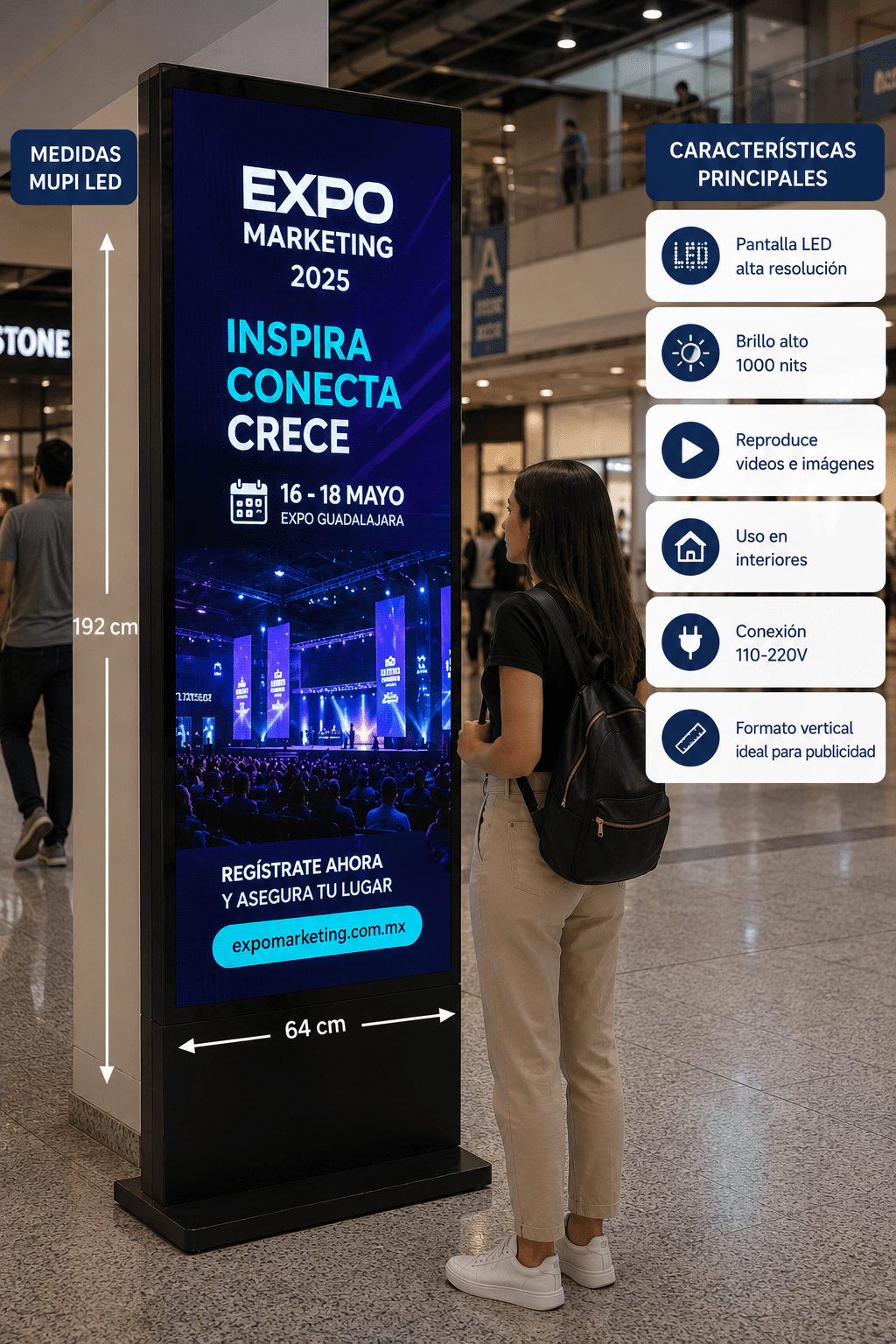 renta de MUPI LED en Guadalajara